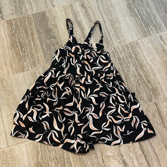 Anthropologie Hei Hei Palma Black Floral Romper Small - Picture 8 of 16